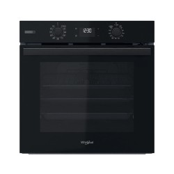 WHIR Whirlpool OMSR58RU1SB Forno Elettrico da Incasso Ventilato Multifunzione 71 L Pirolitico Nero Classe A+