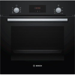 Bosch Bosch HBF133BA0 Forno Elettrico da Incasso Ventilato Multifunzione con Grill Pulizia EcoClean 66 Litri Classe A Nero