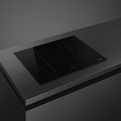 SMEG Smeg SI2641D Piano Cottura a Induzione da 60 Cm 4 Zone di cottura Nero