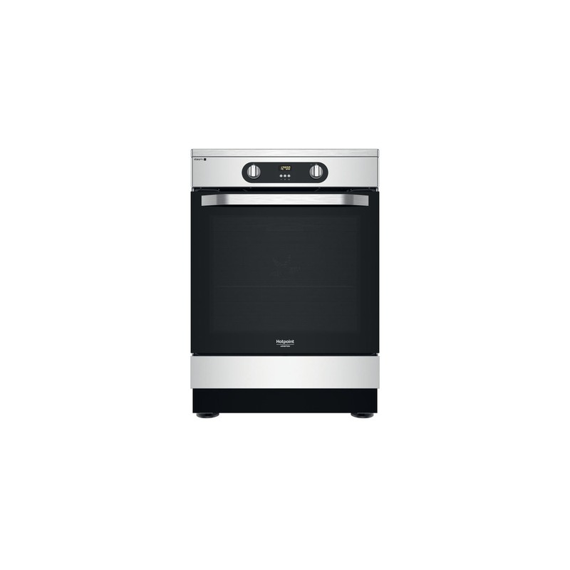 HOTP Hotpoint Ariston HS68IQ8CHX/E Cucina Elettrica Piano Cottura a induzione 4 Zone di cottura Forno elettrico 60 Cm Classe A