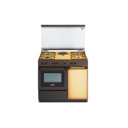 DELO De Longhi SEK8541NED Cucina a Gas Libera Installazione Forno e Piastra Elettrico 4 Fuochi+1 Classe B Grill Elettrico 3 Funz