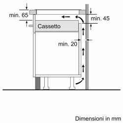 BOSC Bosch PVS61RBB5E Piano Cottura a induzione Nero Da incasso 60 cm 4 Fornello(i)