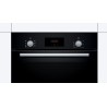 Bosch Bosch HBF133BA0 Forno Elettrico da Incasso Ventilato Multifunzione con Grill Pulizia EcoClean 66 Litri Classe A Nero