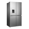 Hisense Hisense RQ758N4SWSE Frigorifero Side-by-Side Libera installazione 606 L Total No Frost Classe E Inox