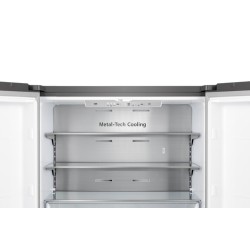 Hisense Hisense RQ758N4SWSE Frigorifero Side-by-Side Libera installazione 606 L Total No Frost Classe E Inox