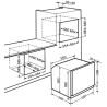 SMEG Smeg SF800AO Coloniale Forno Elettrico da Incasso Ventilato Multifunzione con Grill 70 Litri 60 cm Classe A Antracite