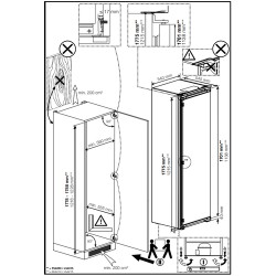 BEKO Beko BLSA210M4SN Frigorifero da Incasso Monoporta 198 L Classe E Bianco