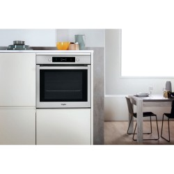 WHIR Whirlpool OAKZ9 156 P IX Forno Elettrico da Incasso 73 L Multifunzione Ventilato Pirolitico Acciaio inox Classe A