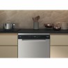 WHIR Whirlpool W7F HP43 X Lavastoviglie 15 coperti a libera installazione Classe C