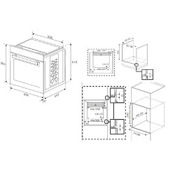 BEKO Beko BBIS13300XPE Forno Elettrico da Incasso Pirolitico 71 L Multifunzione 9 Programmi Ventilato Vapore Classe A+