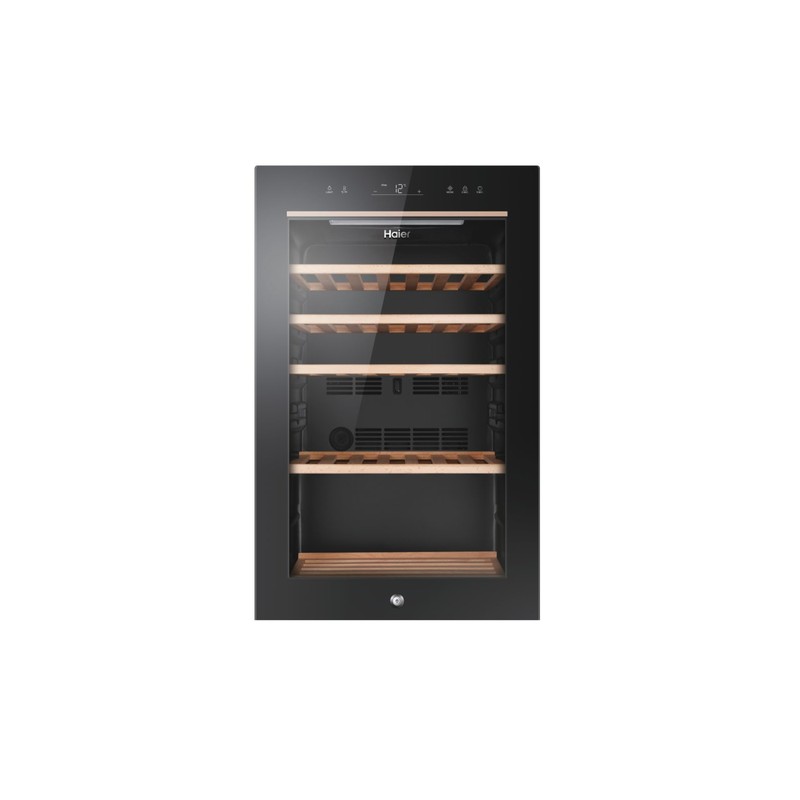 HAIE Haier HWS49GA Cantinetta vino con compressore Libera installazione Nero 49 bottiglia Classe F