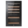 HAIE Haier HWS49GA Cantinetta vino con compressore Libera installazione Nero 49 bottiglia Classe F