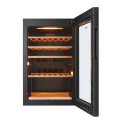 HAIE Haier HWS49GA Cantinetta vino con compressore Libera installazione Nero 49 bottiglia Classe F