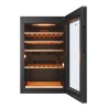 HAIE Haier HWS49GA Cantinetta vino con compressore Libera installazione Nero 49 bottiglia Classe F