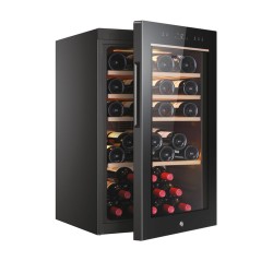 HAIE Haier HWS49GA Cantinetta vino con compressore Libera installazione Nero 49 bottiglia Classe F