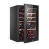 HAIE Haier HWS49GA Cantinetta vino con compressore Libera installazione Nero 49 bottiglia Classe F