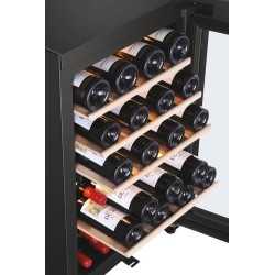 HAIE Haier HWS49GA Cantinetta vino con compressore Libera installazione Nero 49 bottiglia Classe F