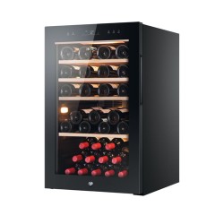 HAIE Haier HWS49GA Cantinetta vino con compressore Libera installazione Nero 49 bottiglia Classe F