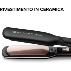 IMET Imetec Bellissima 11878 XL ION piastra lisciante per capelli rivestimento ceramica