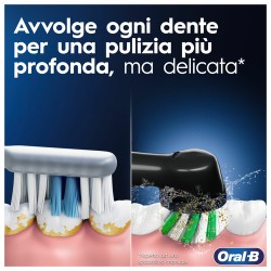 Oral-B Oral-B Vitality Pro Duo Adulto Spazzolino rotante-oscillante Nero, Blu, Bianco