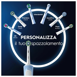 Oral-B Oral-B Vitality Pro Duo Adulto Spazzolino rotante-oscillante Nero, Blu, Bianco