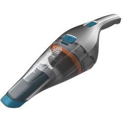 BLDE Black & Decker NVC215WA-QW Aspirapolvere senza filo Blu, Argento Senza sacchetto