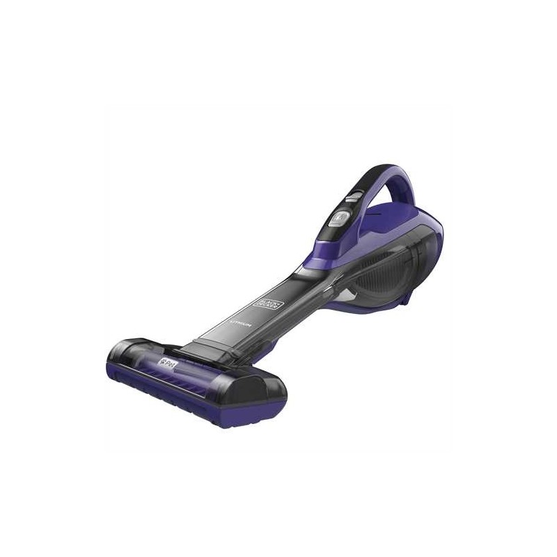 BLDE Black & Decker DVA325JP07 Aspirabriciole senza filo Viola Senza sacchetto