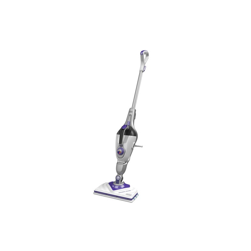 BLDE Black & Decker BHSM1615DSM Pulitore a vapore Scopa a vapore 0,5 L 1600 W Viola, Bianco