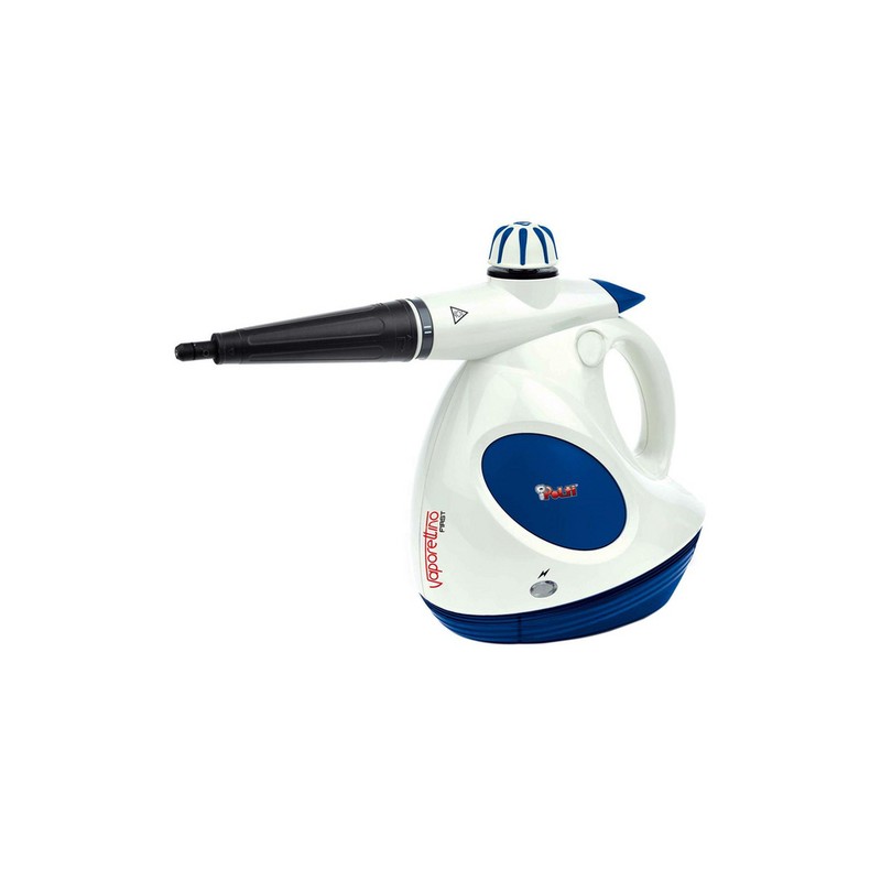 POLT Polti Vaporetto First Pulitore a vapore portatile 0,2 L 1000 W Blu, Bianco