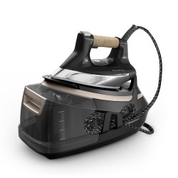 Rowenta Rowenta DG9661 Ferro a Caldaia Eco Steam Pro 2800 W 1,3 L Piastra Microsteam 400 HD 3De Laser colore Beige Nero