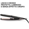 IMET Imetec Bellissima 11875 Piastra Creativity Ion, Capelli Lisci o Mossi, Ionizzatore, Rivestimento Ceramica