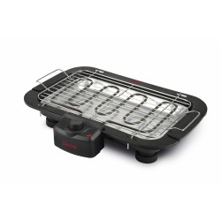 GIRM Girmi BQ11 Barbecue Da tavolo Elettrico Nero, Acciaio inossidabile 2000 W