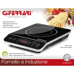 G3FE G3 Ferrari G10061 Piastra induzione Nero Superficie piana 29 cm 1 Fornello