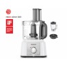 KENW Kenwood FDP65 MultiPro Express robot da cucina 1000 W 3 L Acciaio inossidabile, Bianco