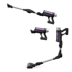 ROWE Rowenta X-Force Flex 9.60 RH2037 Scopa Elettrica senza filo Nero Viola Senza sacchetto