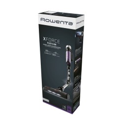 ROWE Rowenta X-Force Flex 9.60 RH2037 Scopa Elettrica senza filo Nero Viola Senza sacchetto