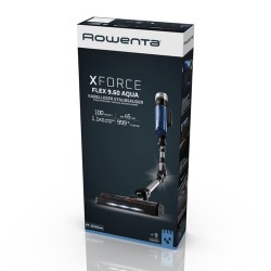 ROWE Rowenta X-Force Flex 9.60 RH20C0 Scopa Elettrica senza filo Argento, Blu Senza sacchetto