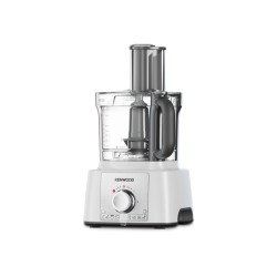 KENW Kenwood FDP65 MultiPro Express robot da cucina 1000 W 3 L Acciaio inossidabile, Bianco