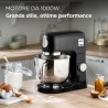 KENW Kenwood KMX750AB Impastatrice Planetaria 1000 W 5 L Nera