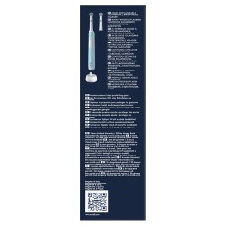 ORAL Oral-B Spazzolino Elettrico Ricaricabile Series 1 Blu con 2 Testine di Ricambio, 1 Spazzolino