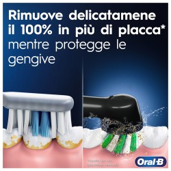 ORAL Oral-B Spazzolino Elettrico Ricaricabile Series 1 Blu con 2 Testine di Ricambio, 1 Spazzolino