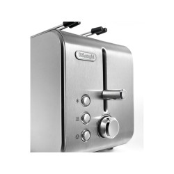 DELO De’Longhi CTX 2203 Tostapane con pinze 2 fetta/e 550 W Argento