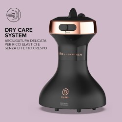 IMET Imetec Bellissima 11799 Diffusore ad Aria Calda per Capelli Ricci Tecnologia Ceramica 700 W 2 Combinazioni Aria/Temperatura