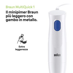 BRAU Braun MultiQuick 1 Minipimer MultiQuick MQ10.201M White