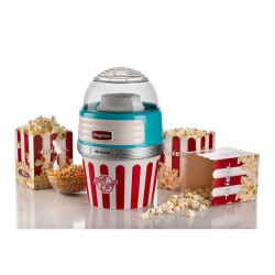 ARIE Ariete 2957/01 Macchina Per Pop Corn Design Vintage 1100W Celeste