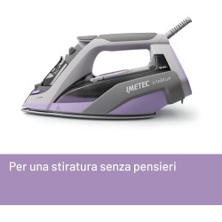 IMET Imetec 9030 Intellifast ferro da stiro a vapore, Tecnologia Intelli System, Impostazione automatica della temperatura