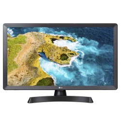 LGE LG 24TQ510S Monitor TV 24 smart webOS 22 Wi-Fi NOVITÀ 2022 Nero