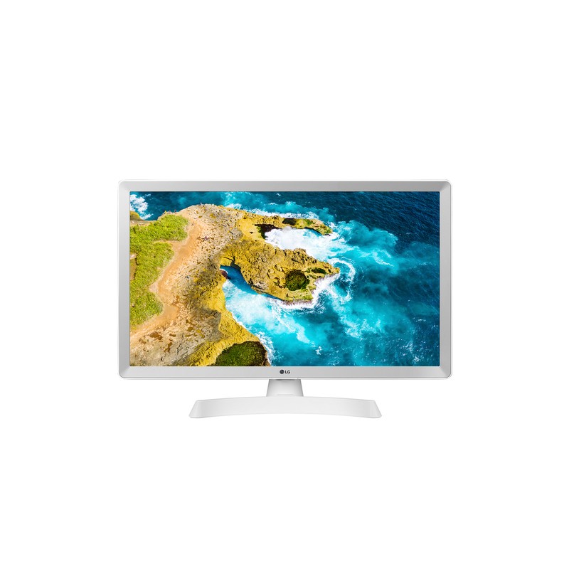 LGE LG 24TQ510S Monitor TV 24 smart webOS 22 Wi-Fi NOVITÀ 2022 Bianco