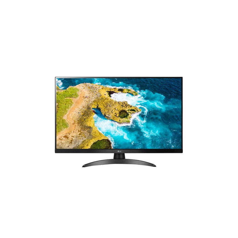 LGE LG 27TQ615S Monitor TV 27 smart webOS 22 FULL HD Wi-Fi NOVITÀ 2022 Nero