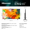 Hisense Hisense TV QLED Ultra HD 4K 65” 65E7KQ Smart TV Wifi HDR Dolby Vision Quantum Dot Colour Retroilluminazione DLED Game Mo